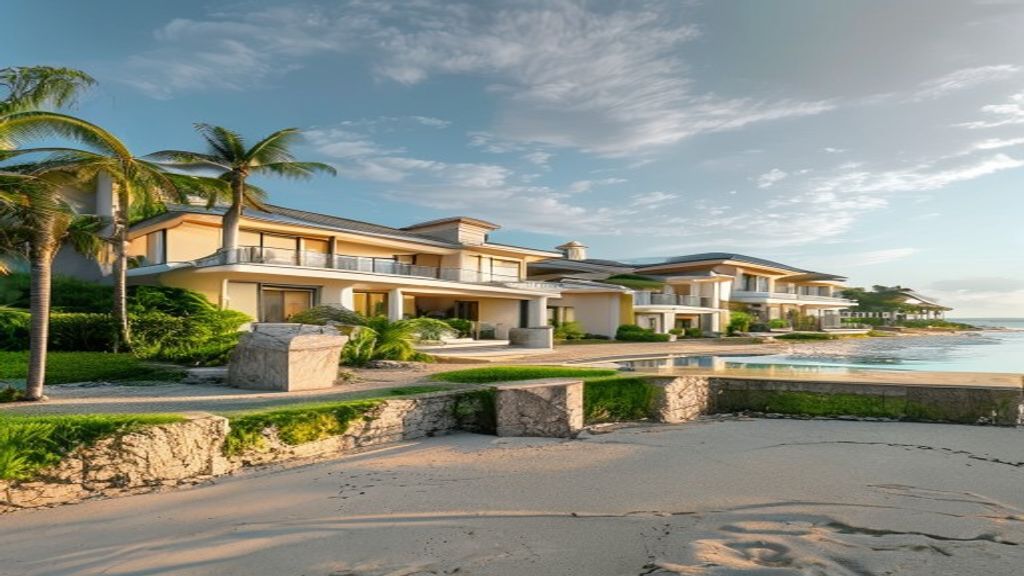 beach mansions for sale