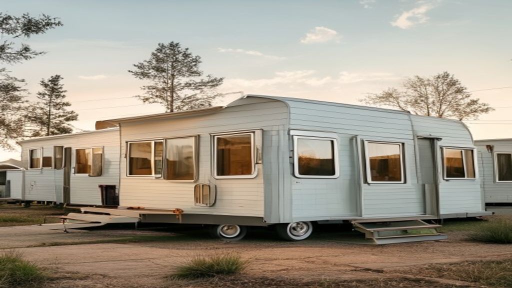 Brightly lit mobile homes for sale in a welcoming neighborhood, showcasing modern interiors and affordable living.