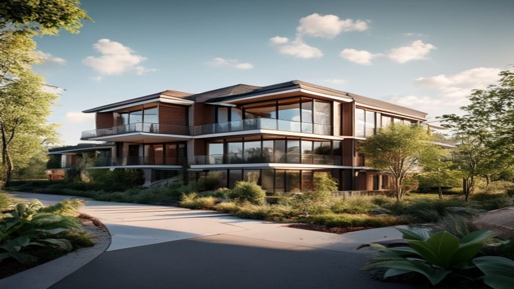 Modern new-build homes featuring sleek design and energy‑efficient features.