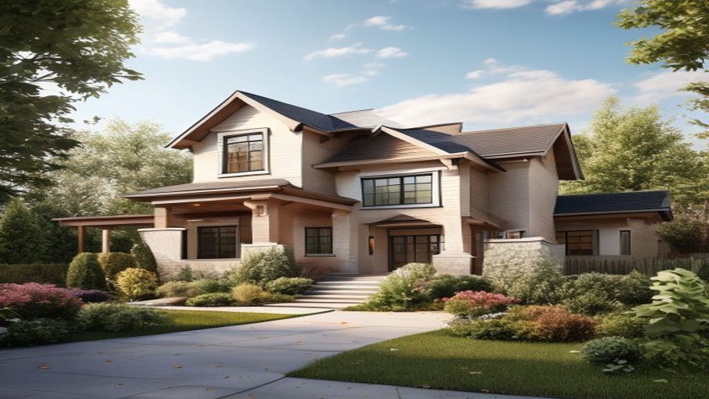 Spacious modern home with garden and garage listed as a new property for sale in a family‑friendly neighborhood