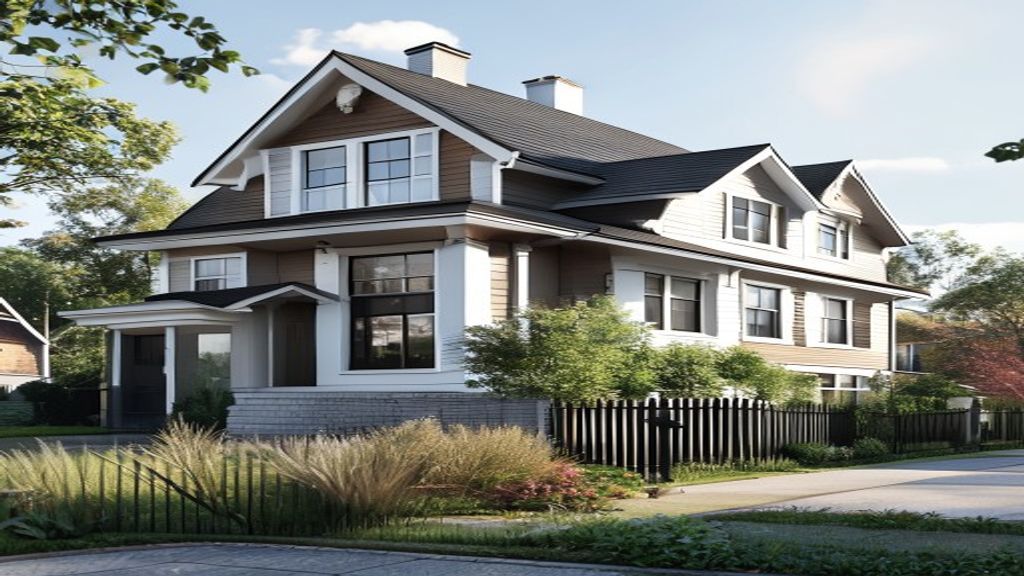 Family touring a rent-to-buy house, exploring flexible homeownership options.