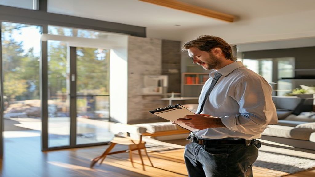 Comprehensive residential property valuation process with inspection and documentation