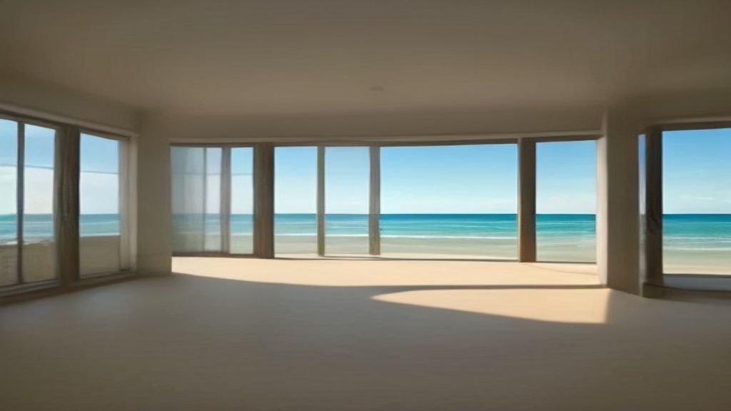 Luxury beach mansion with panoramic ocean views, private pool and direct sand access, available for sale now