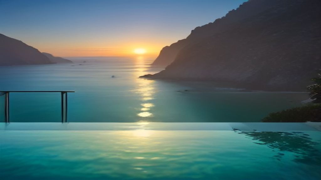 Luxurious ocean‑front mansion with marble façade, infinity pool and private helipad, the most expensive house for sale.